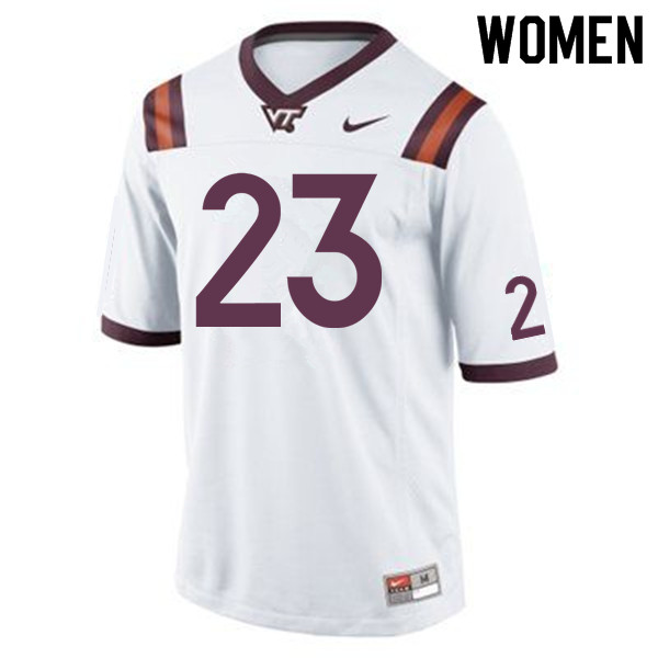 Women #23 Rayshard Ashby Virginia Tech Hokies College Football Jerseys Sale-Maroon - Click Image to Close